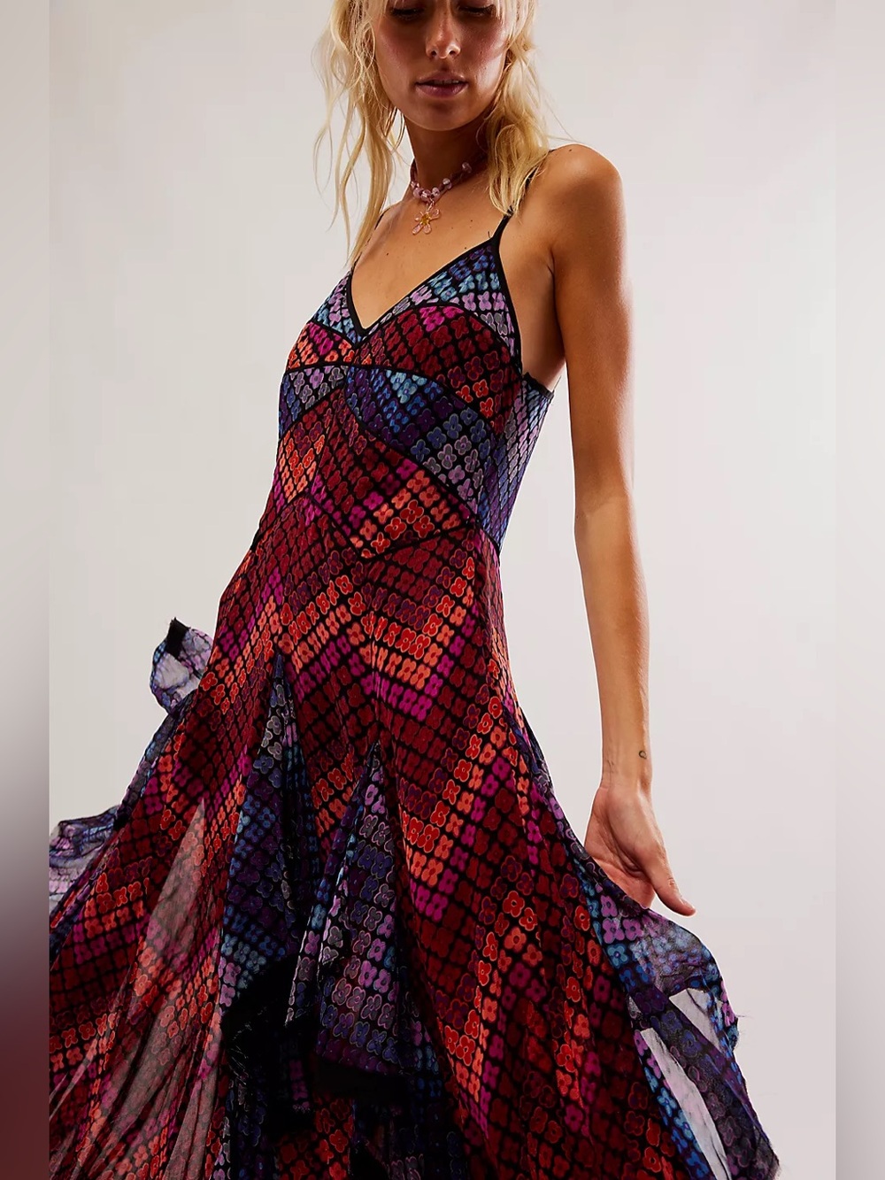 Free People Honey Bee Midi Dress - Picture 3 of 8